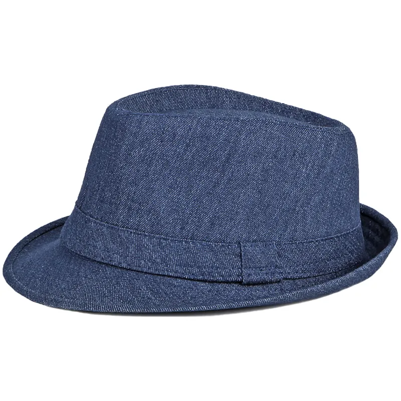 Chapeau trilby Denim