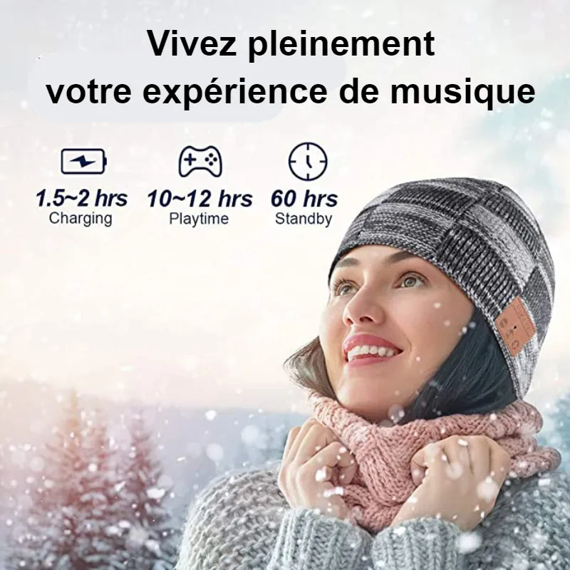 Bonnet casque sport Bluetooth – Image 6