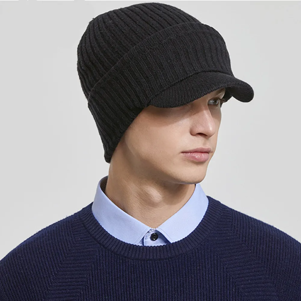 Bonnet casquette 100% pure laine – Image 2