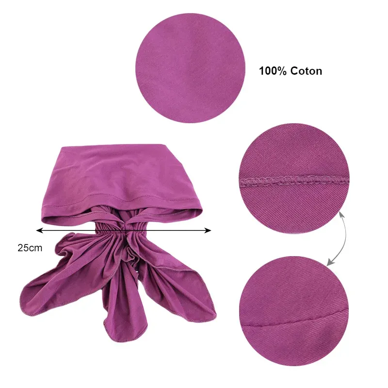 Foulard chimio pré-noué pour femme – Image 4