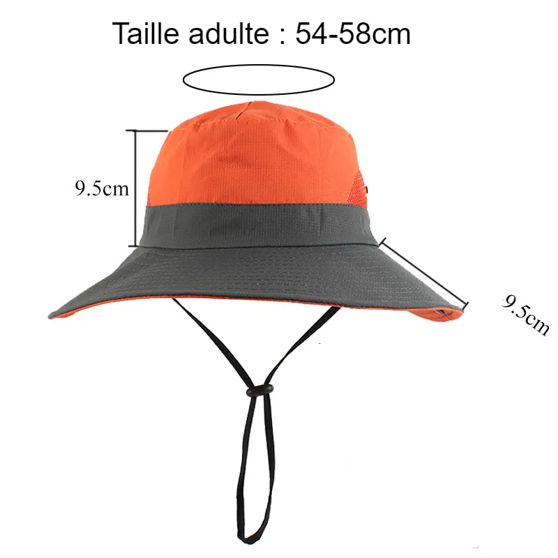 Bob chapeau Sunshade pêche randonnée – Image 4