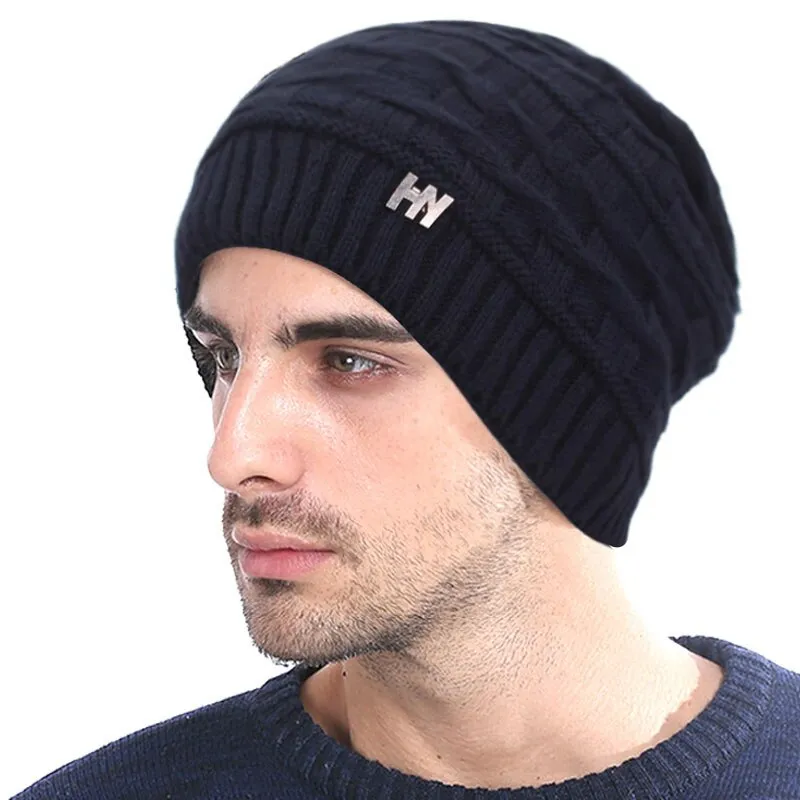 Bonnet tricoté skully HN pour homme
