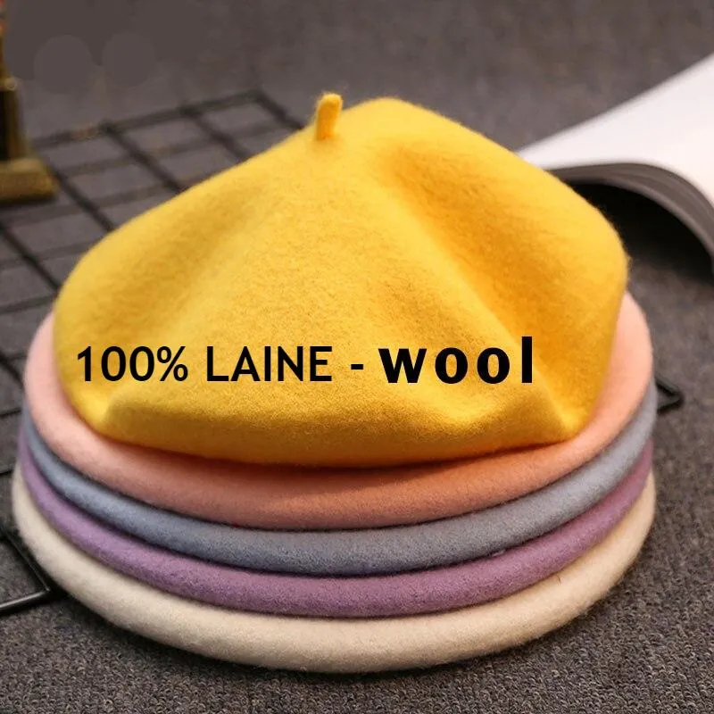 Béret français pure laine pour femme ou enfant