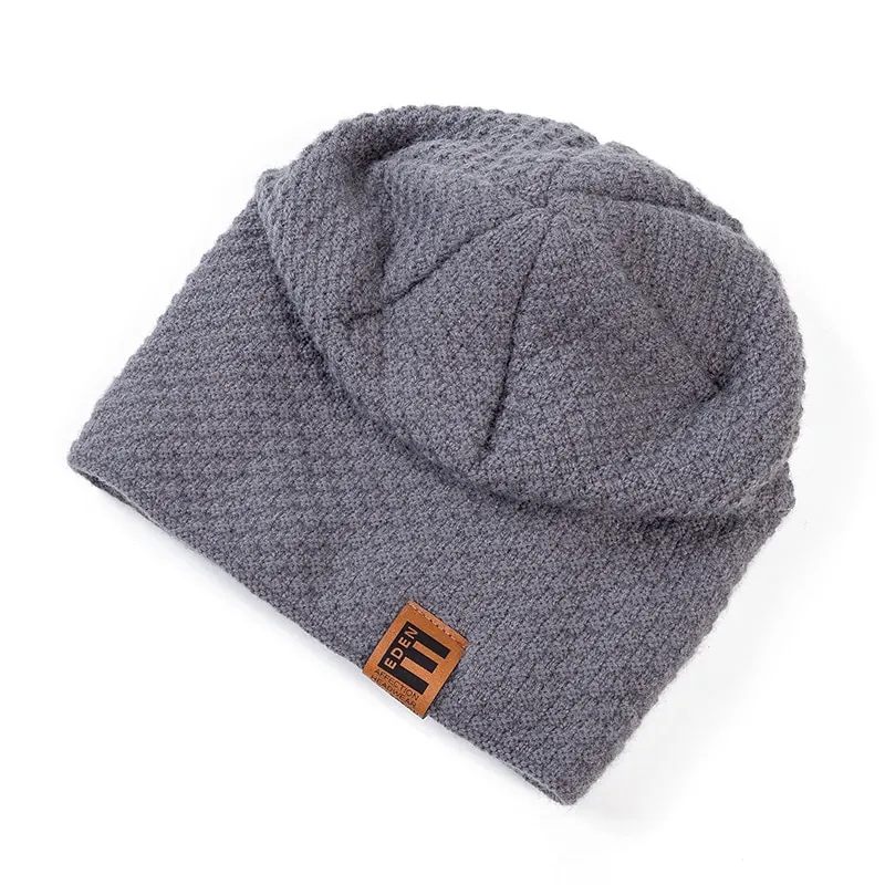 Bonnet d’hiver tricoté EDEN doublé fourrure – Image 4