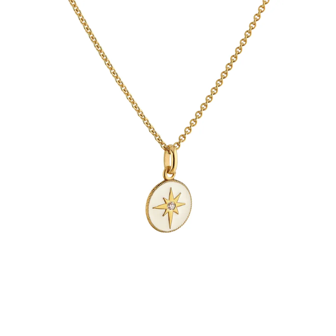 Arthus Bertrand Pendentif Etoile Ivoire Diamant – Image 3