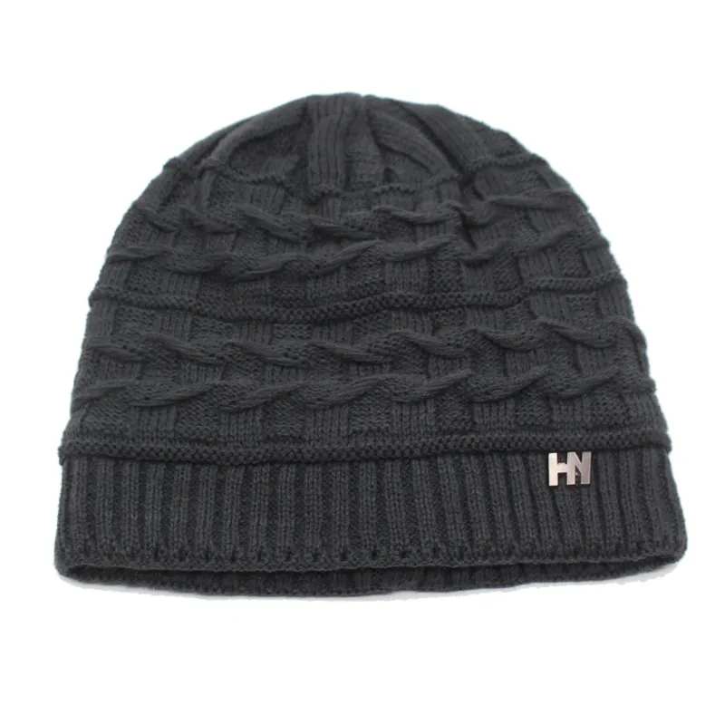 Bonnet tricoté skully HN pour homme – Image 3