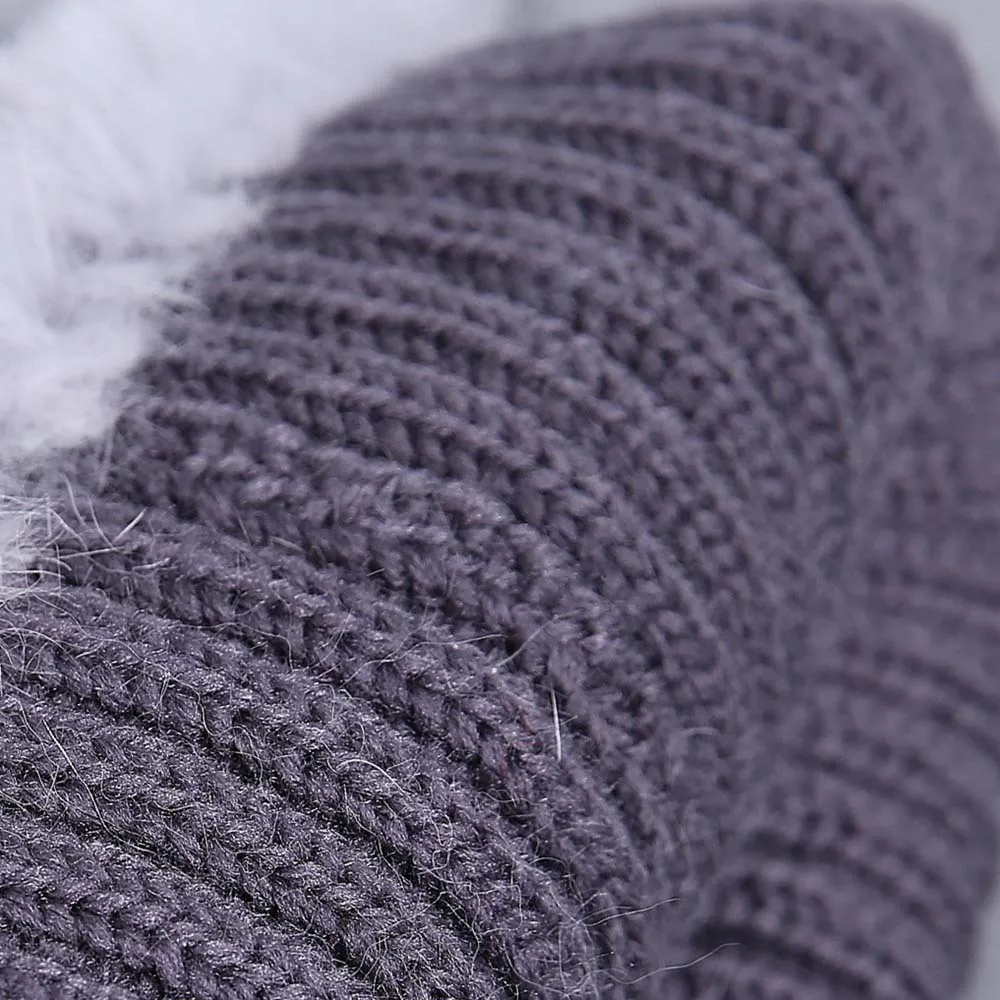 Bonnet en fourrure de lapin Rex femme – Image 6