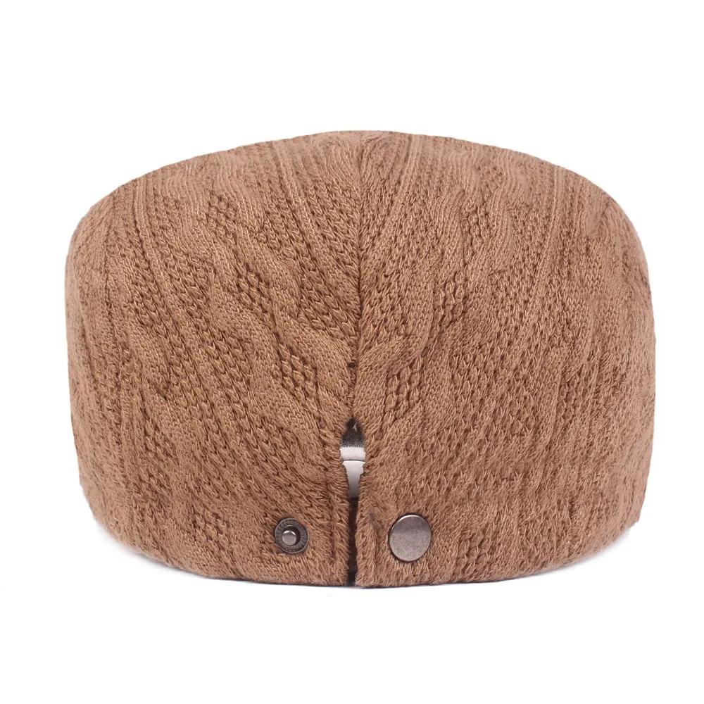 Casquette plate tricotée et doublée – Image 5