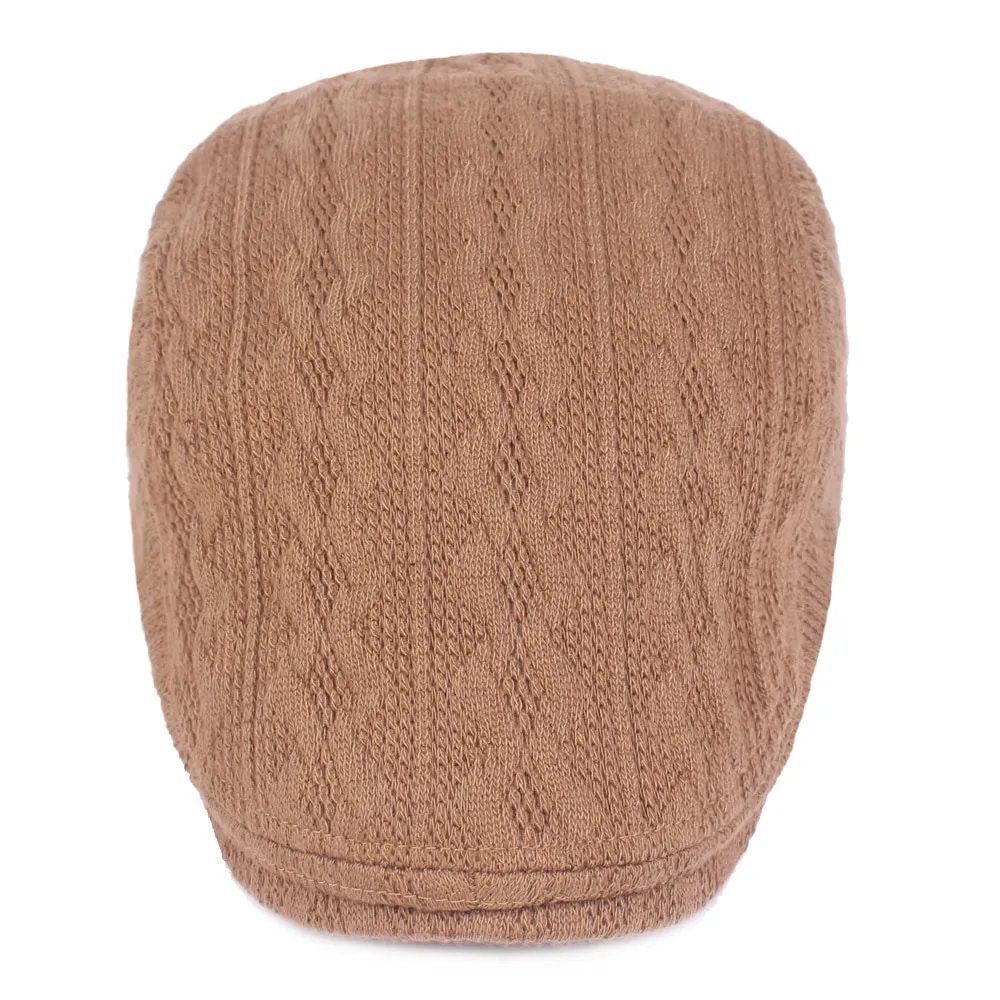 Casquette plate tricotée et doublée – Image 4