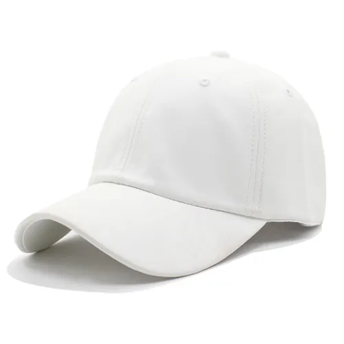Casquette de Baseball cuir Pu oeillets d’aération