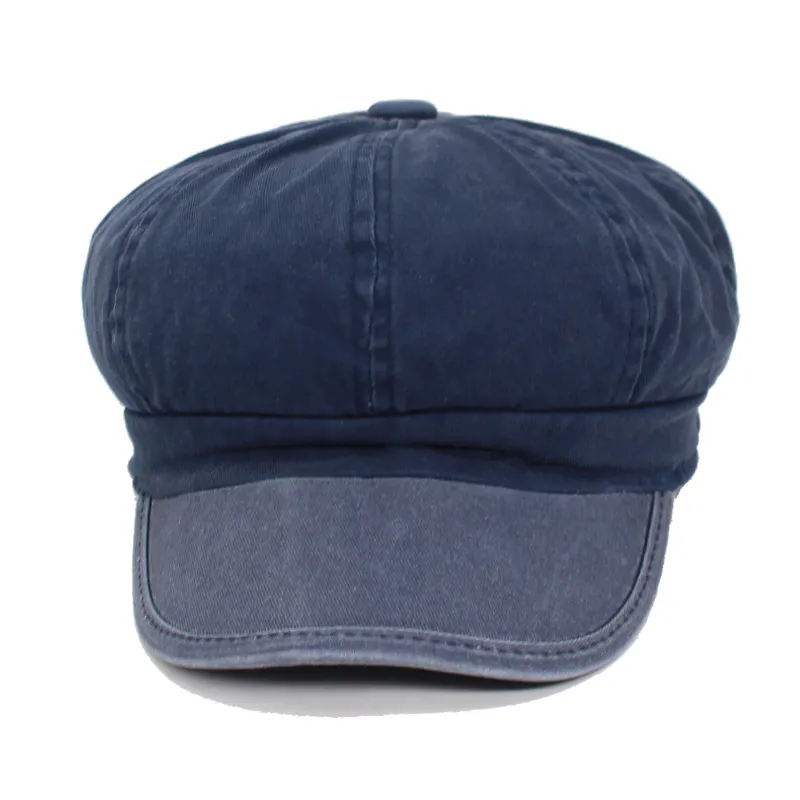 Casquette octogonale en coton délavé – Image 3