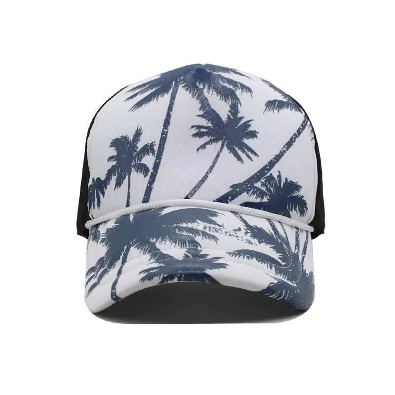 Casquette Trucker à filet Palmiers – Image 2
