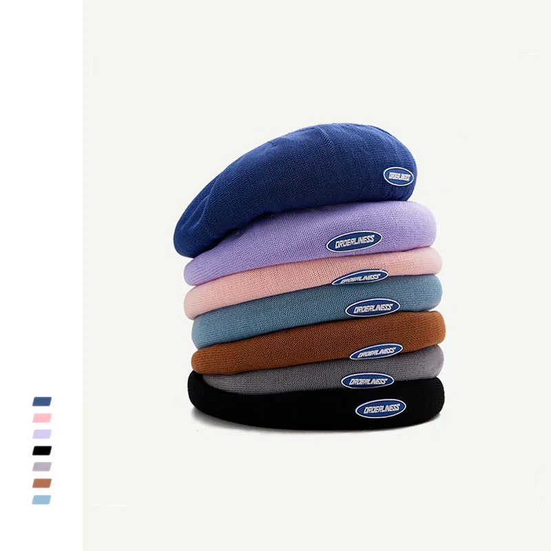 Béret classique en rayonne – Image 3