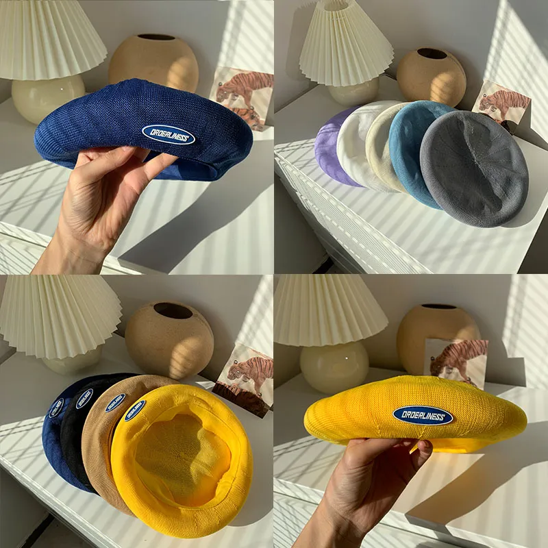 Béret classique en rayonne – Image 4