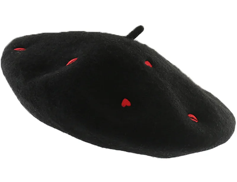 Béret 100% Laine Coeur & Bisous – Image 4