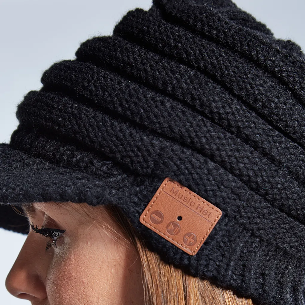 Bonnet d’hiver connecté sans fil Bluetooth – Image 2
