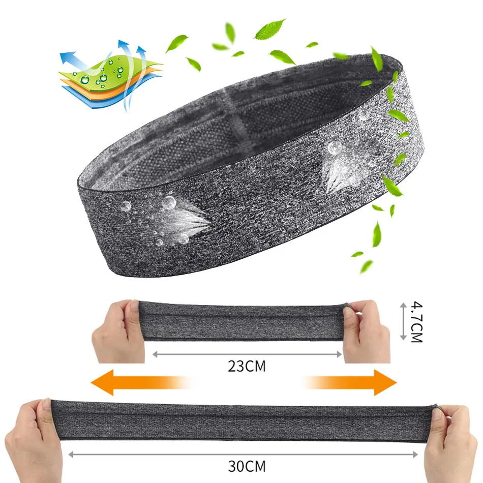 Bandeau sport antidérapant respirant x3 Worthdefense – Image 3