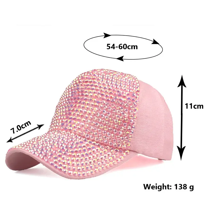 Casquette de Baseball strass disco – Image 5