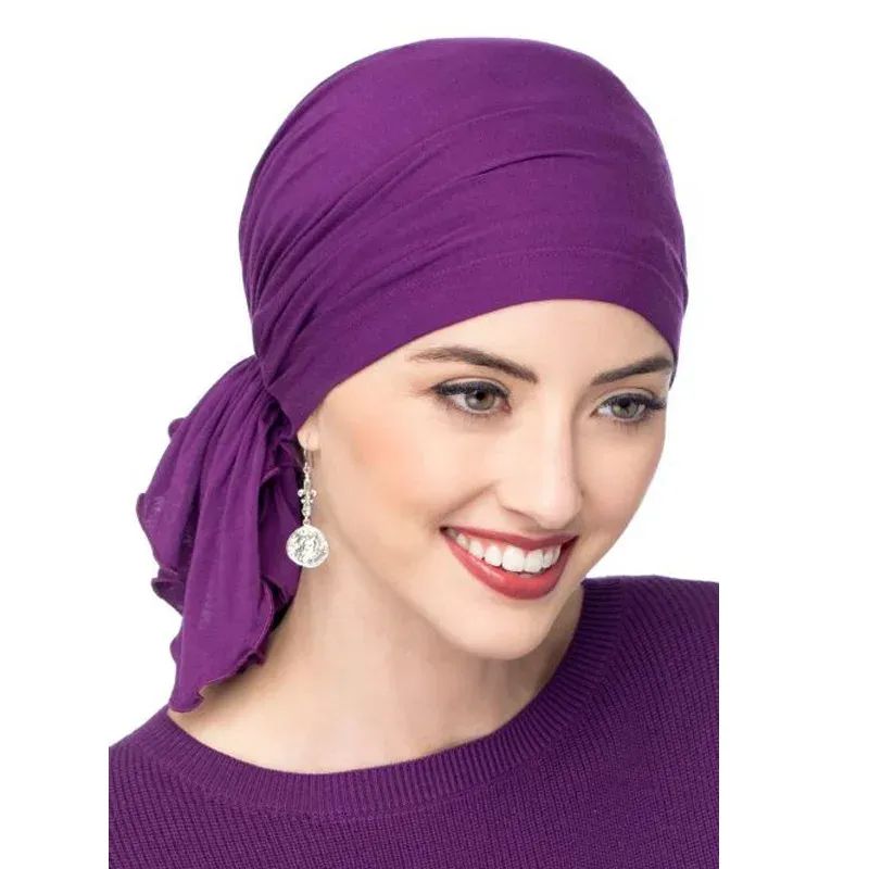 Foulard chimio pré-noué pour femme