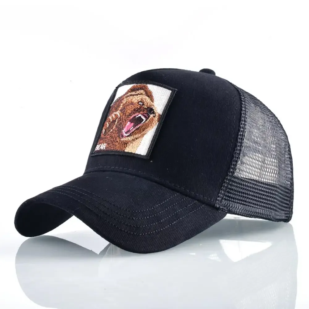 Casquette trucker animaux « Ours »