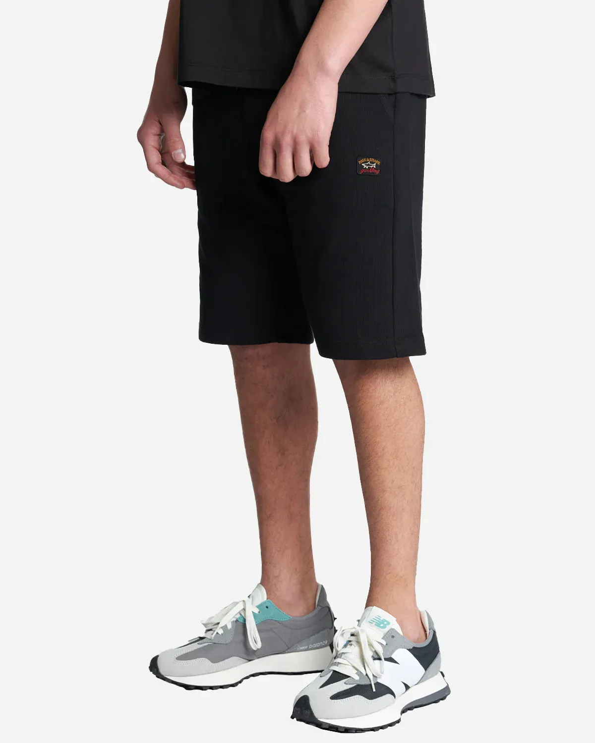 Short en Coton avec Badge Shark – Image 6