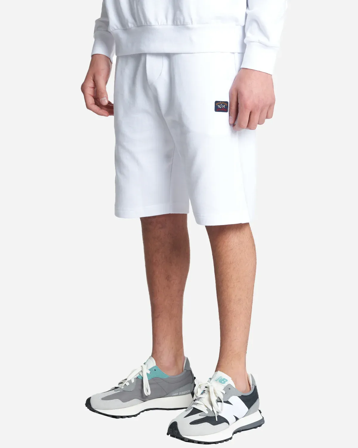 Short en Coton avec Badge Shark – Image 9