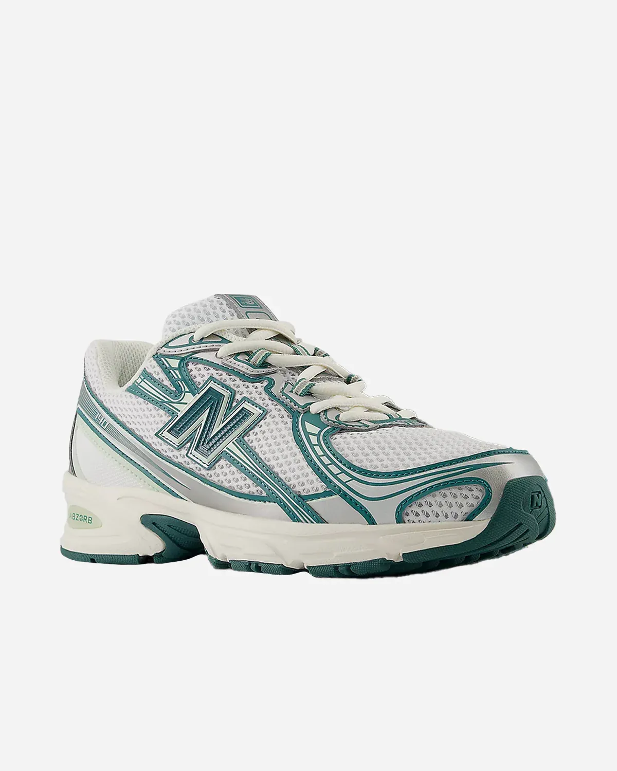 New Balance 740 White / Marsh Green – Image 2