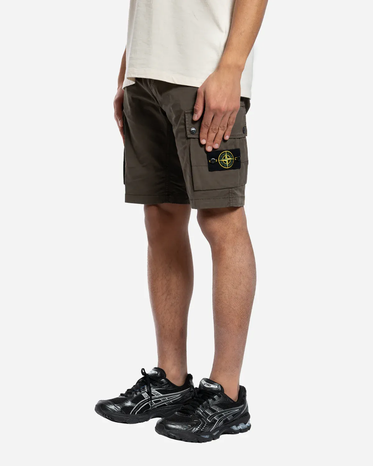 Bermuda à Poches Cargo Kaki