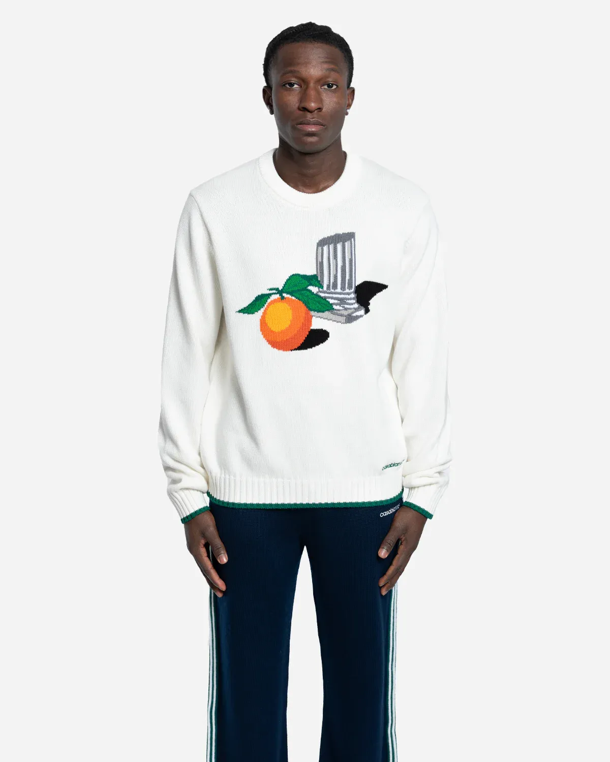 Pull en Maille Intarsia