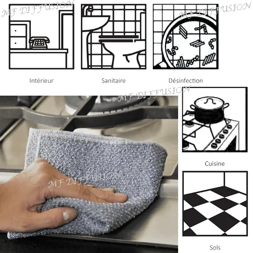 Microfibre spéciale cuisine