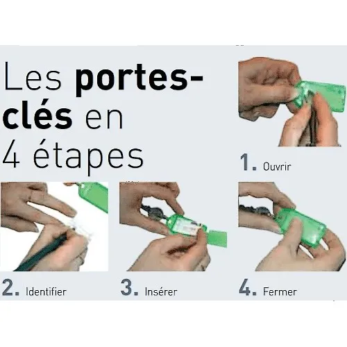 10 Porte-clés incassables personnalisables – Image 3