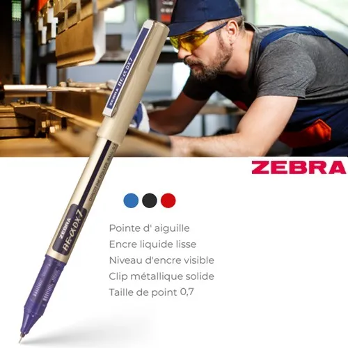 Roller pointe aiguille ZEBRA