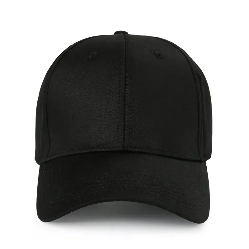 Casquette noire avec écriture blanche brodée – Image 4