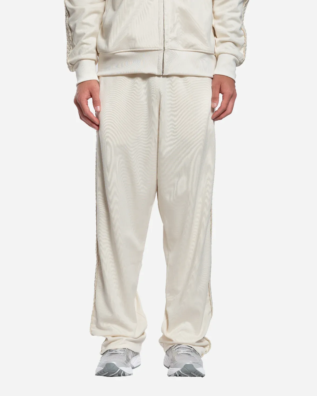 Pantalon à Détails Tressés