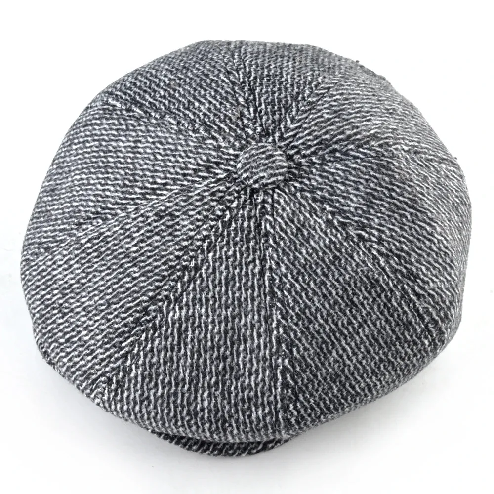 Casquette Gavroche Femme Octogonale Style Rétro