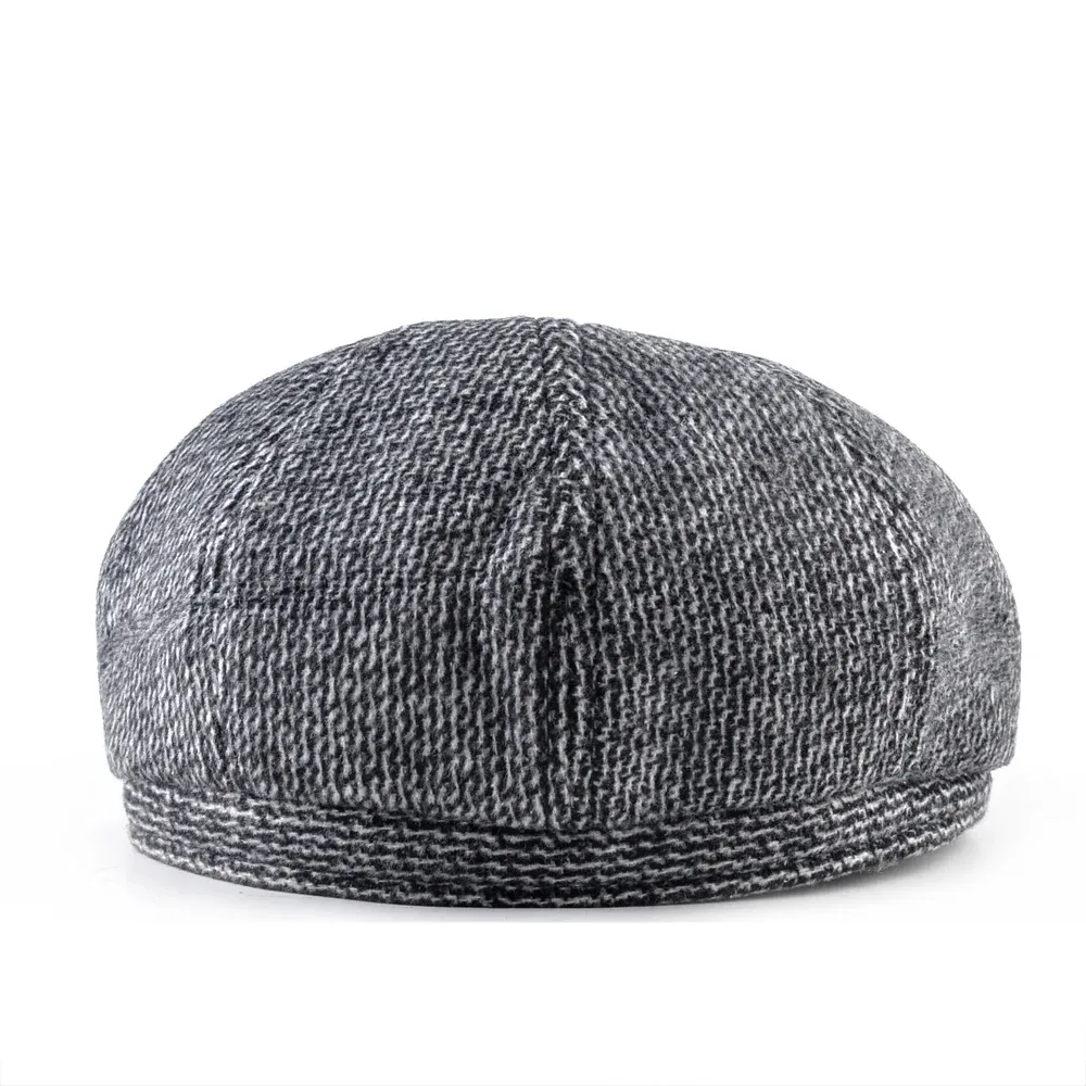 Casquette Gavroche Femme Octogonale Style Rétro – Image 2