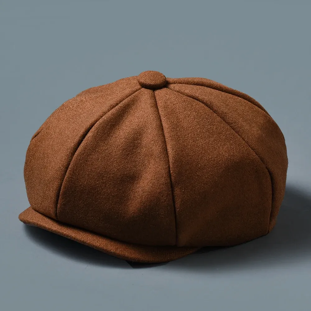 Casquette Gavroche Femme en Tissu Style Classique