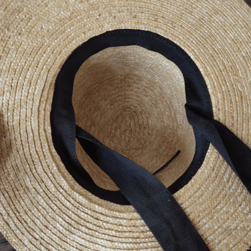 Chapeau de Paille Élégant et Rétro – Image 8