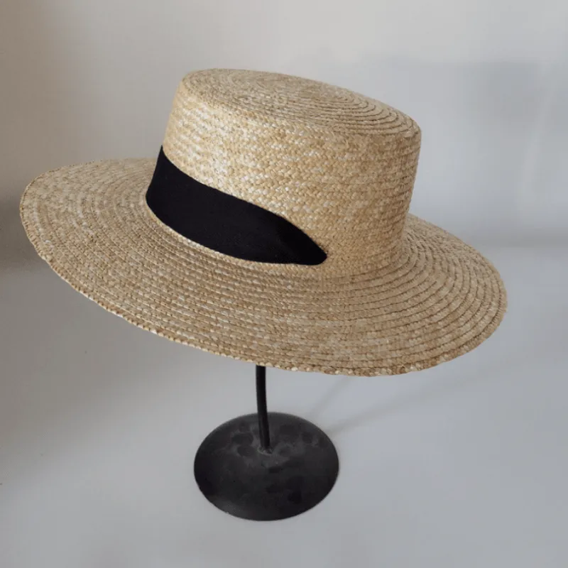 Chapeau de Paille Élégant et Rétro – Image 5