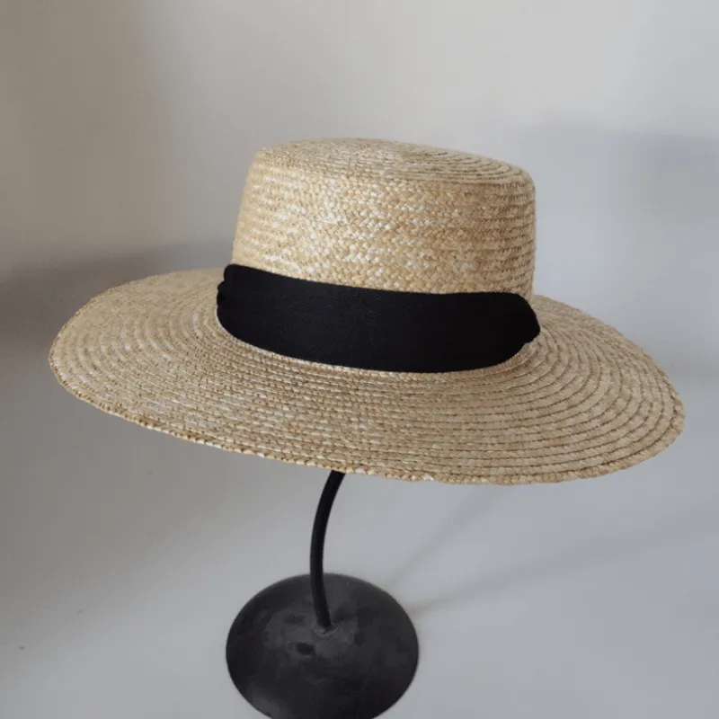 Chapeau de Paille Élégant et Rétro – Image 3