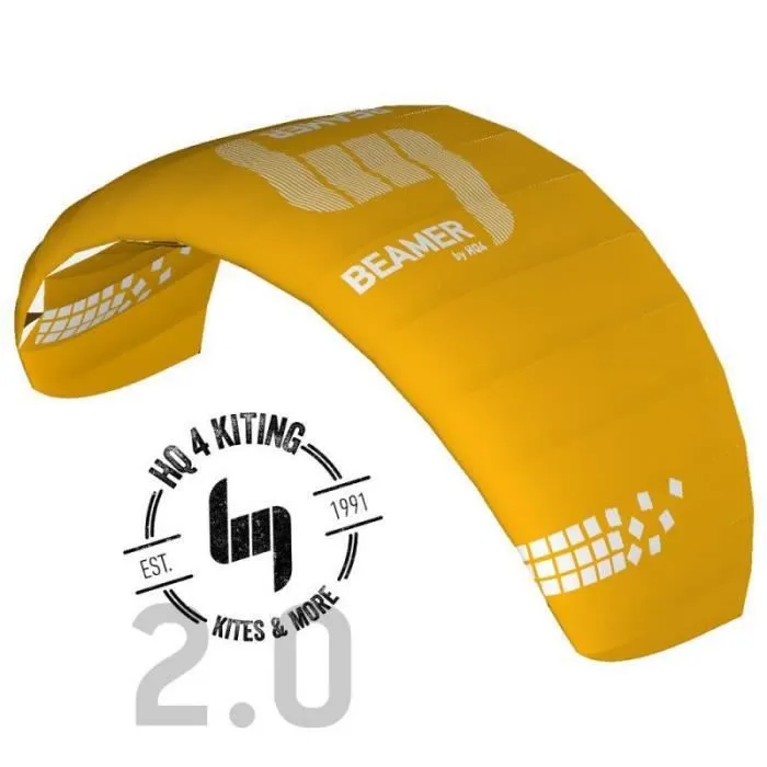 Kite surf- Ailes de traction 4 lignes sur poignée – HQ4- Beamer VI – Disponible en plusieurs tailles 20